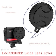 ☊Camera Cap Lens Cap Insta360 ONE R Leica Lens Cap 1.0inch Wide-Angle Lens Protective Cap Silicone Sports Accessories