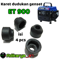 enggine mounting karet dudukan kaki genset ET 950 2 tak genset yamaha et900 yamaha et 950 isi 4 pcs
