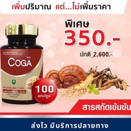 Coga [1 กระปุก 100 เม็ด] ถั่งเช่าทิเบต วิตามินรวม