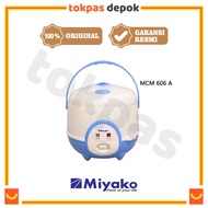 Magic Com Rice 0.63 Liter Rice Cooker Miyako MCM 606 A EL-006