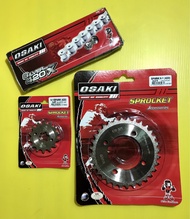 โซ่สเตอร์ JR120 Tiara เลส 420-120 14 32T อย่างดี(OSAKI) โซ่เสตอร์