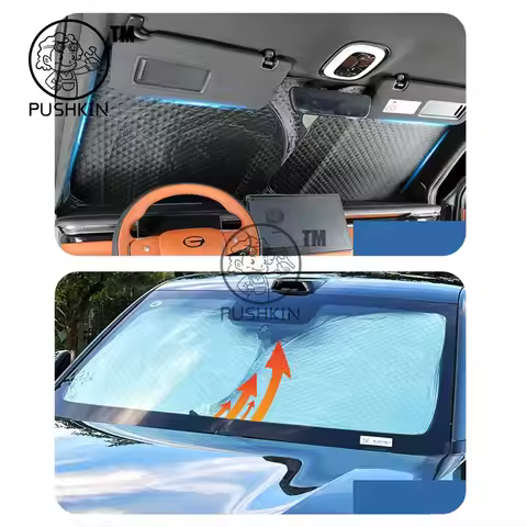 For GAC Trumpchi S7 2025 2026 Sunshades UV Protection Curtain Sun Shade Visor Windshield Protector C
