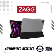 Zagg Crystal Palace Folio Clear Case For i -Pad 12.9" (6th/5th/4th/3rd Gen) / 11" (4th/3rd & 2nd Gen