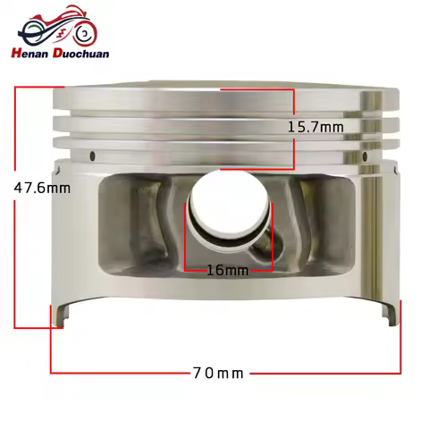 For Yamaha XT225 Serow 85-07 TW225E 02-07 Engine Assembly Parts STD 70 70.25 70.5 70.75 71mm PIN 16M