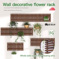 [SG SELLER]Wood Flower Stand Hanging Shelf Wooden Plant Hanger Screen Divider Partition Garden Indoor Outdoor Decor