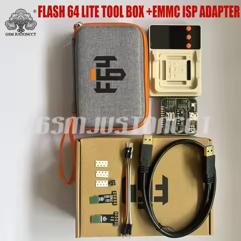 F64 Flash 64 Ultra full set Tool Box with isp fuction as same as like easy jtag box
