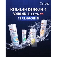 CLEAR SHAMPO ANTI KETOMBE DAN RAMBUT RONTOK 160ml