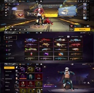 Ready dijual akun FF Sultan Free Fire KC keren untuk Turnamen