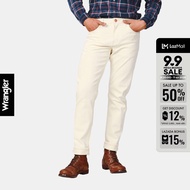 WRANGLER กางเกงยีนส์ ริมแดงผู้ชาย คอลเลคชั่น Everyday with Wrangler เอวกลาง ทรงตรง รุ่น WR S125MGREN