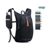 WOAY Hiking Backpack, Multiple Pockets Lightweight Small Backpack, High Quality 15L Compact Foldable