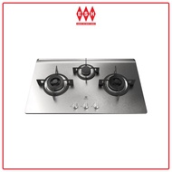 Electrolux EHG933SA 86cm UltimateTaste 300 Built-In Gas Hob with 3 Cooking Zones | ESH