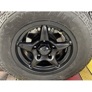 SD-178 Wild Boar Alloy Rim Wheels With Tyres Bundle Package (Set of 5) For Suzuki Jimny Kenda KR28 BFGoodRich KO2 Dunlop