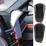Car Phone Sun Shade Foldable Anti-Glare Phone Shade Universal Heat-Insulating Car Phone Sunshade for