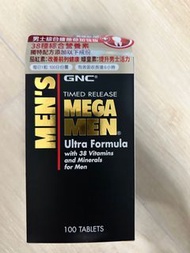 GNC 男士綜合維他命加強版 100粒 (Best before: Jul 24)