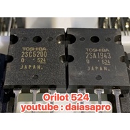TR Final Transistor Toshibah 2sc5200 2sa1943 Original Lot 524 Tr 2sc5200 / 2sa1943 Original carved b