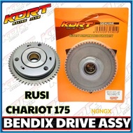 BENDIX DRIVE ASSY KDRT PRODUCTS THAILAND FOR MIO SPORTY GY6-125 CG 125 RUSI TC 150 CHARIOT 175