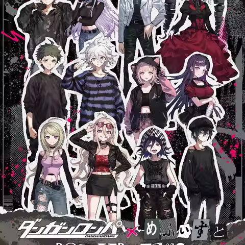 Makoto Naegi Kyoko Kirigiri‌ Aoi Asahina‌ Hajime Hinata‌ Acrylic Plaque Ornament Toys F