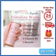Buy 3 free 1 【Ready Stock】Pure51 Feminine Wash 200ML
