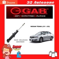 Original GAB Rear Belakang Absorber Premium Shock Absorber (2 pcs) for Nissan Teana (J31 / J32 )