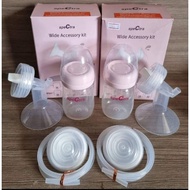 Spectra Accessories Funnel Set Breast Pump Complete Of 2 Sides Product Of The Thai Center 2nd Hand 1 Compatible With All Models Of Cepaktra.