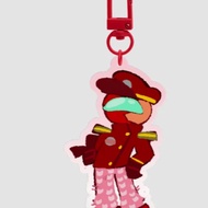Red among us show keychain