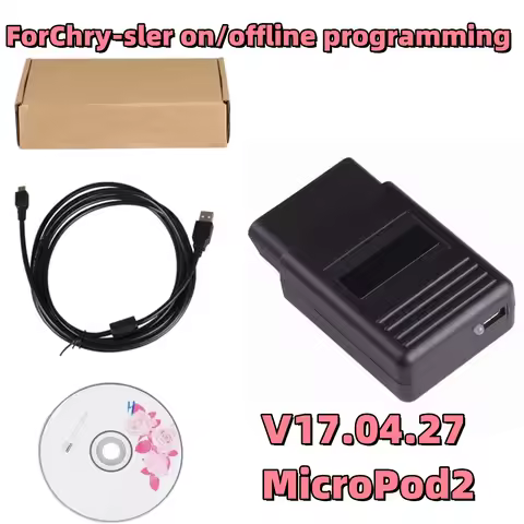 MicroPod2 With software V17.04.27 odb2 MicroPod2 For Chryler J-ep Dod-g Fi-t car program Micro-Pod i