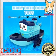 OLLYKIDS Mainan Mandi Anak Model Perahu Bisa Berenang MA12 Baby Bath Toys Bahan Aman Untuk Anak-Anak