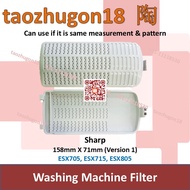 Sharp Washing Machine Filter Dust Bag Penapis Mesin Basuh ESX705 ESX715 ESX805 ESX858 ESX958 ES718X 