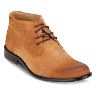 Mac & Gill - Beige Suede Ankle Boots รองเท้าหนังกลับ