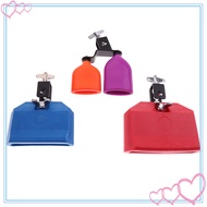 [meteorbdMY] Durable  High Pitched Plastic Cowbell Drum Percussion for Drum Players