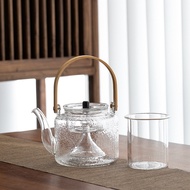 See Glass Teapot Single Pot Household Transparent Brewing Tea Set Electric Pottery Stove Boiling Wat