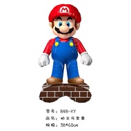 Foil balloon standing character super mario standing selfstand self stand balloon balloon decoration