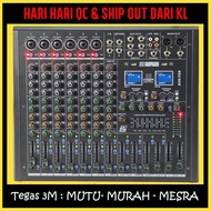 [TEGAS] HARPMAN EVO-FX8 8 CHANNELS MIXER WITH DUAL EFFECT PROCESSER