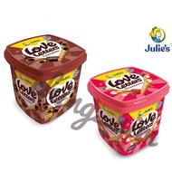 JULIES LOVE LETTERS CHOCOLATE/STRAWBERRY 18PACKS 360G