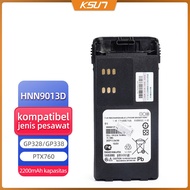 KSUN Motorola HNN9013D 2200mAh Walkie Talkie Rechargeable Li-ion Battery for GP328 GP340 GP338 PRO51