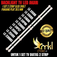 AKARI 24 INCH LED TV BACKLIGHT LE-24V88- LE-24V89- LE-24K88- LE-24B88- LE-24P57 AKARI LED TV BACKLIG