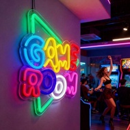 [new]Usb Neon Light Letter Triangle Drive The Game Room Decoration Atmosphere Background Wall