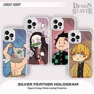 Demon Slayer DS01 Hologram Feather Softcase All Types Tecno Camon 40 PRO POVA 7 SPARK GO 40C