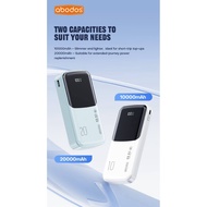 ABODOS ZP288 10000mAh 3C POWER BANK/ABODOS ZP289 20000mAh 3C POWER BANK