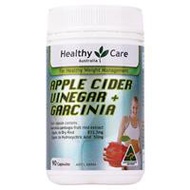 Healthy Care Apple Cider Vinegar + Garcinia 90 Capsules - READY STOCK
