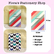 [Clear Stock] A6 Notebook Ins single line small book colourful