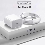 60W Fast Charger USB C TO USB C Cable 25cm/1m/2m PD Type C Charger 20W adapter For phone15 16 17 Air