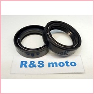 ◎ ▧ Front Fork Oil Seal for Haojue Lindy 125 Scooter (2pcs)