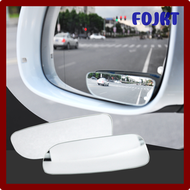 FDJKT 1 Pair 360 Rotation Adjustable Wide Angle Mirror Car Safety Blind Spot Mirror Car Rear View Camera Convex Mirror Car Styling FHDDR