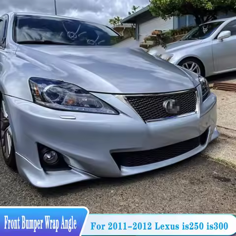 Front Bumper Splitter Lip Wrap Angle Protection Corner Guard External Modification Bodykit For Lexus