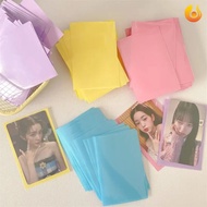 30Pcs/Pack Exquisite Macaron Photocards Card Protective Sleeves/61* 91mm Idol Cards Transparent Matte Storage Cover
