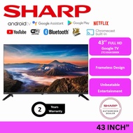 SHARP 43 INCH FULL HD LED GOOGLE TV 2TC43GH3000X