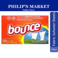 Bounce Outdoor Fresh Scented Fabric Softener Dryer Sheets Freshener 120pcs (PM)