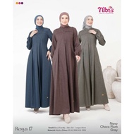 baju gamis wanita muslim dress muslimah polos resya 17 nibras