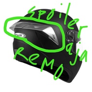 Zeus 811 original wing helmet spoiler custom accessories modified wings helmet aero fin touring bike